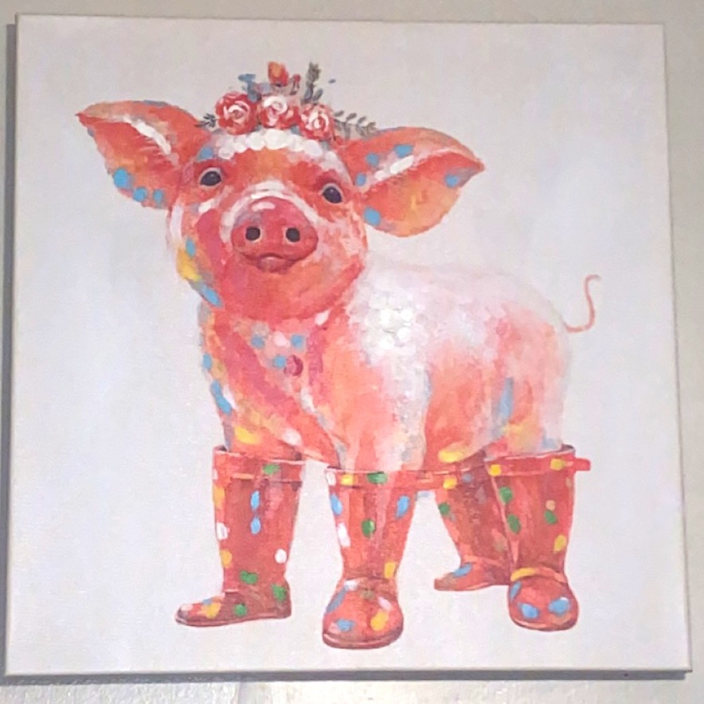Piggy artwall decoration